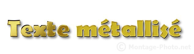 texte metallise - gimp-texte-metallise